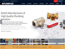 Tablet Screenshot of flowflex.com
